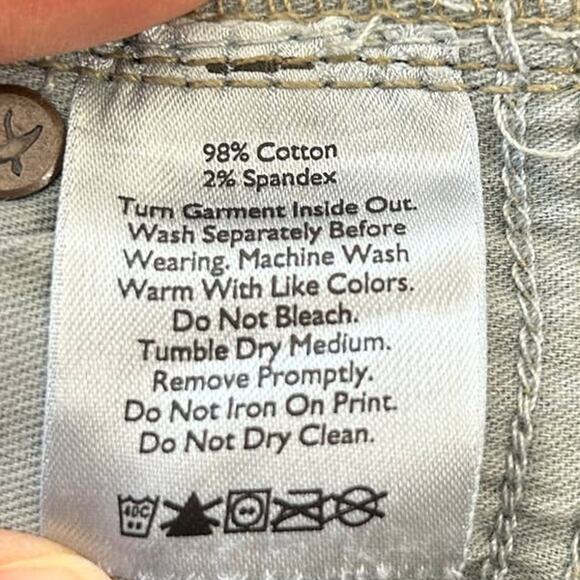 Y2K Eddie Bauer Jeans Women's Size 2 Curvy Bootcut Mid-Rise Dark Wash Normcore - Picture 9 of 9